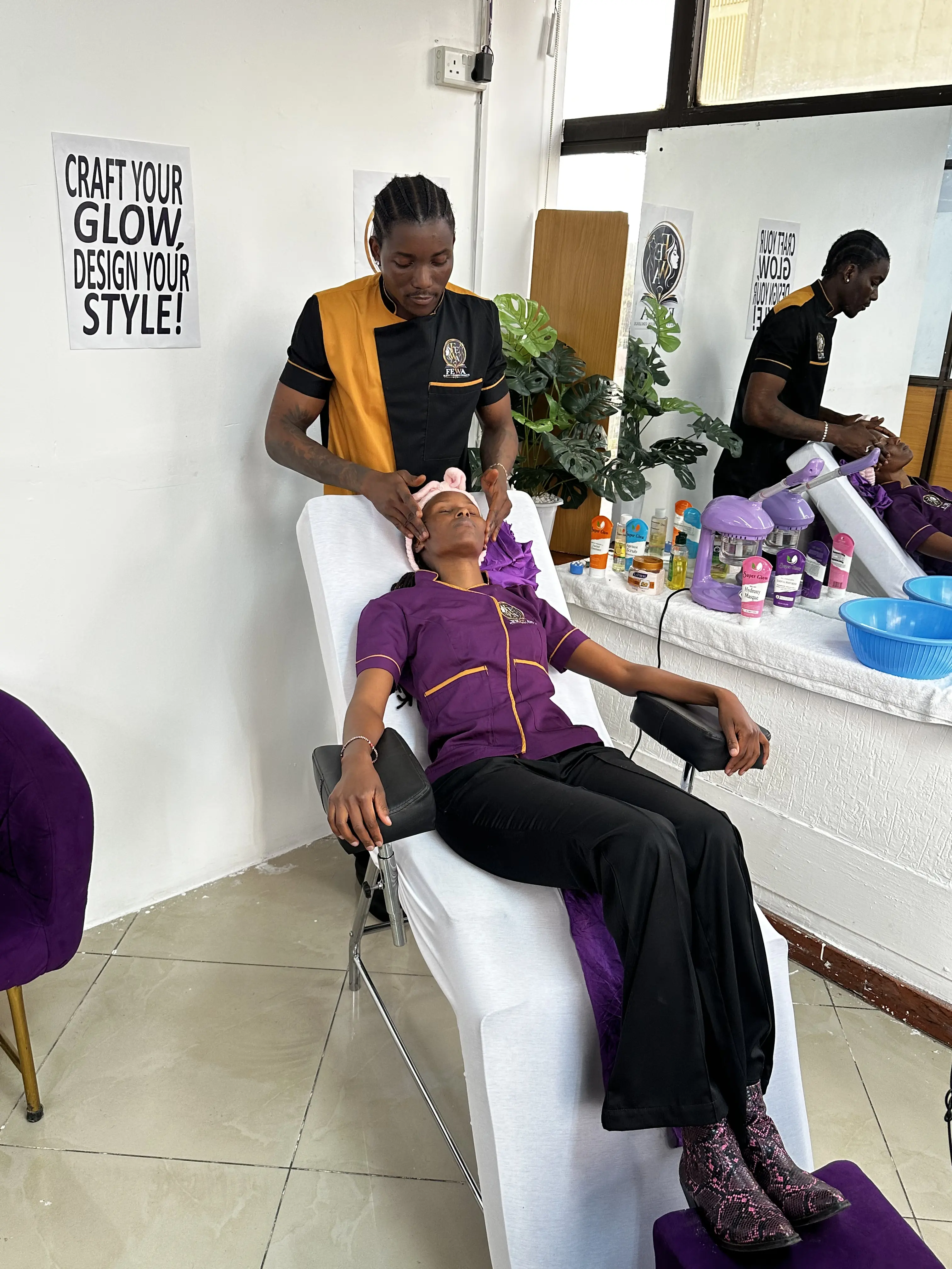 School of Cosmetology training